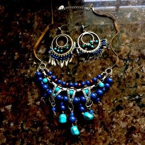 RobertRose Costume Statement Necklace and Earrings